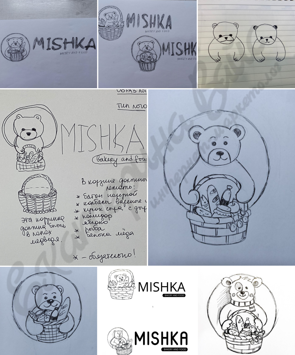 Как создавался логотип MISHKA